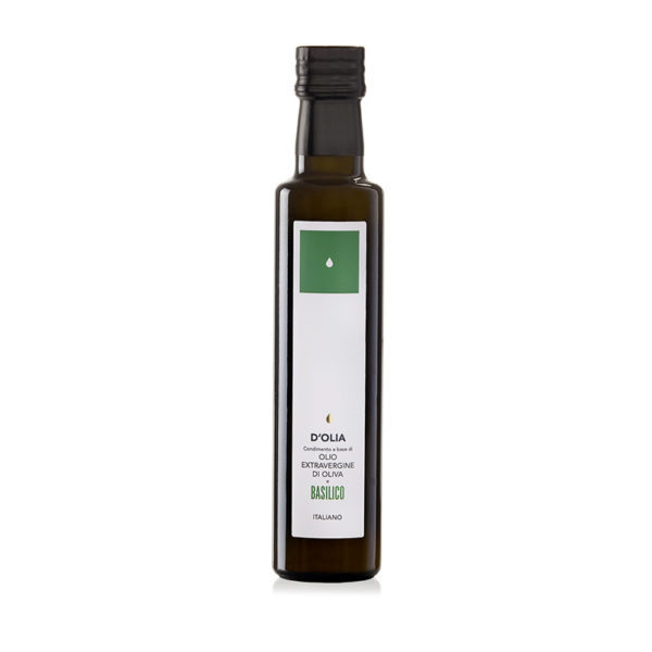 Olio d'oliva Aromatizzato al Basilico