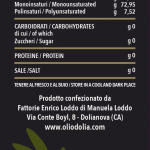 Olio Sardegna - Olio Extravergine d'oliva DOP - 0,5L - immagine 2